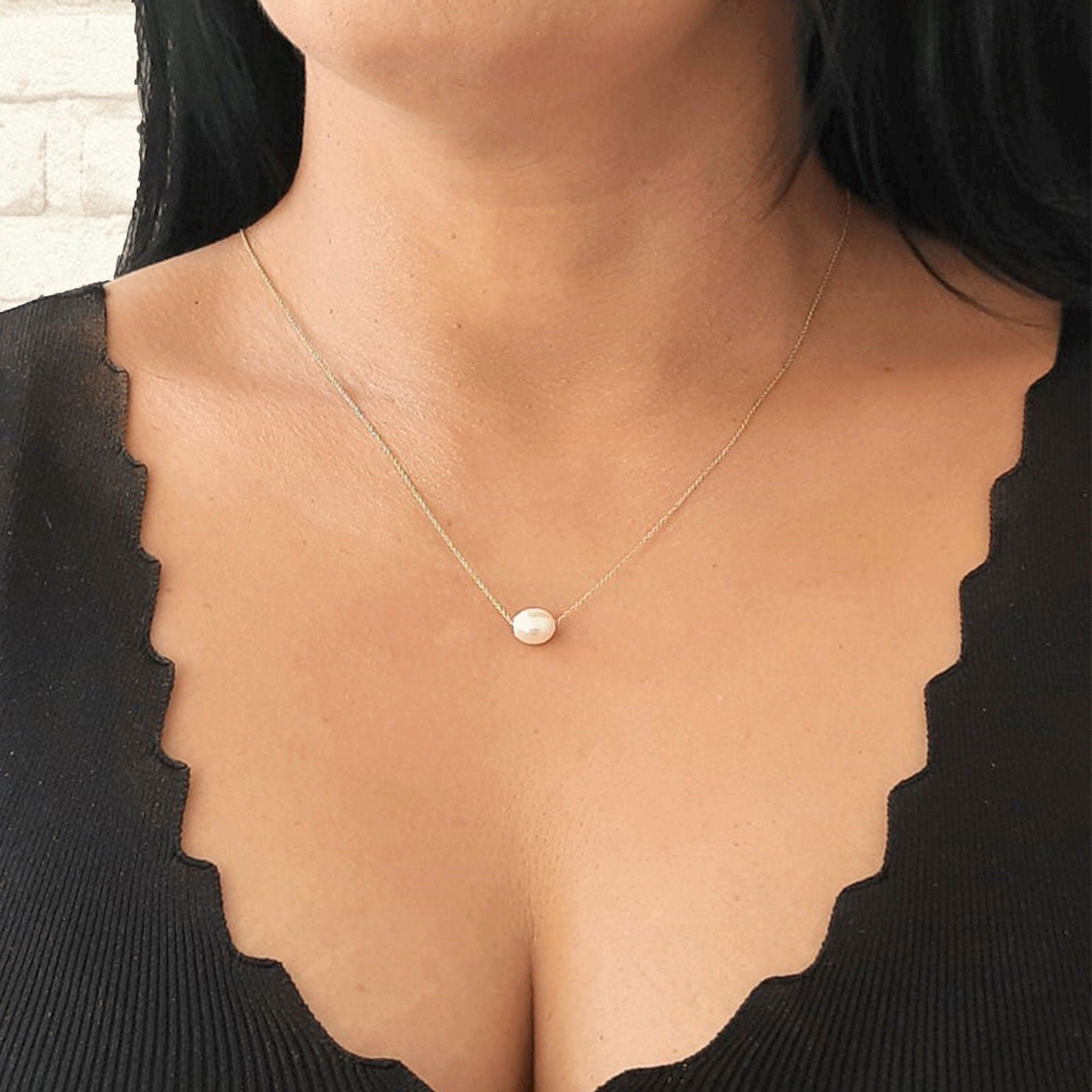 Freshwater 14K Pearl Necklace - InfinityJools